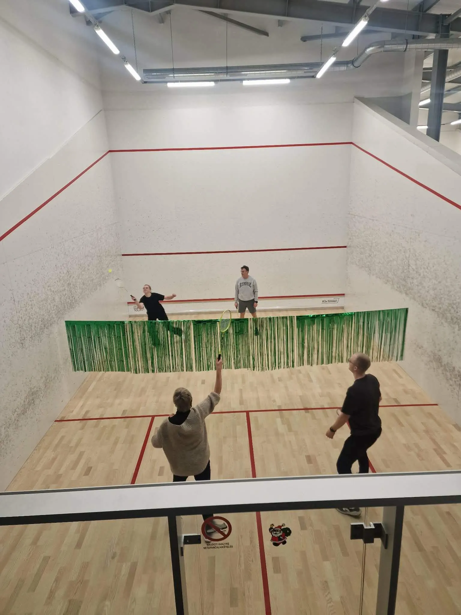 Skvošo zonos galerijos nuotrauka 2